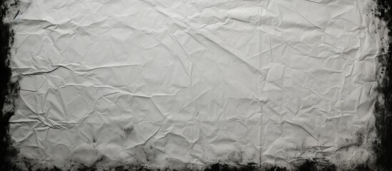 Aufkleber - Vintage background with a creased black and white paper texture providing ample copy space for various design elements