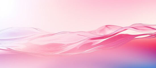 Aufkleber - An abstract background with a blurred texture of pink water perfect for a copy space image
