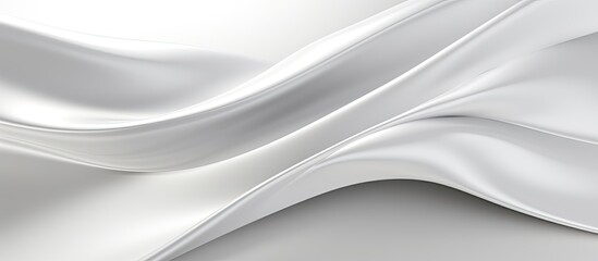 Poster - Silver white background with copy space image ideal for interior design