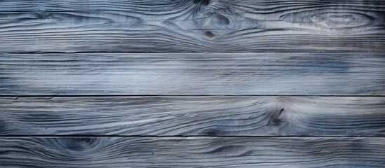 Aufkleber - An aged wooden surface displaying shades of grey and blue serves as a captivating copy space image for backgrounds such as plywood boards or hardwood