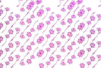 Poster - light purple vector sketch background.