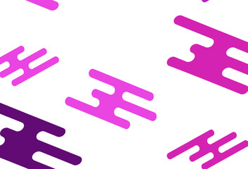 Poster - light pink, blue vector background with straight lines.
