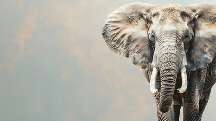background elephant : Generative AI