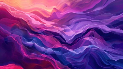 Vector art abstract of mixed violet colors tone. Background landscape and line colors