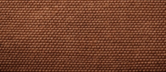 Fototapete - brown fabric texture closeup macro shot brown fabric texture background. copy space available