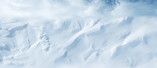 Aufkleber - Copy space image of a snow patterned background providing a textured surface for text placement