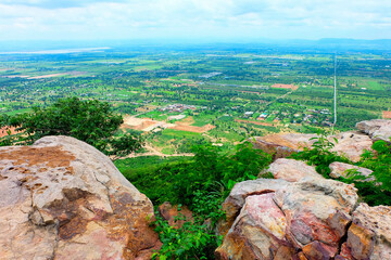 High mountain scenery and beautiful view.