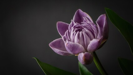 Wall Mural - flower in studio background