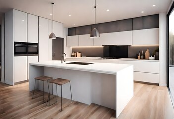 Sticker - modern kitchen interior