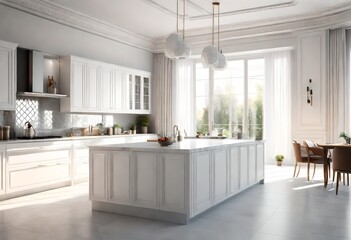 Poster - modern kitchen interior