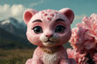 Pink Panther, 3D Rendering