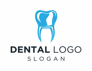 Poster - The logo design is about Dental and was created using the Corel Draw 2018 application with a white background.