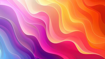 Wall Mural - Fluid color gradients with dynamic wave line effect. Vector Illustration For Wallpaper, Banner, Background, Card, Book Illustration, landing page