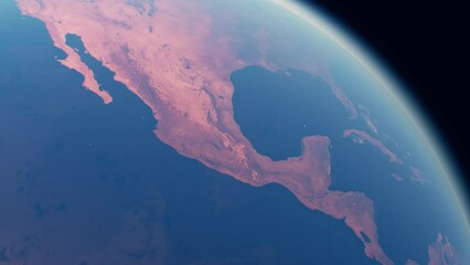 earth planet view from the space