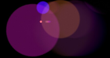 Aufkleber - A dynamic swirl of vibrant lights