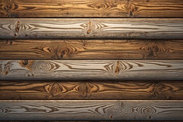Poster - rustic wood planks background - generative ai