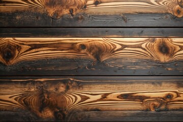 Poster - rustic wood planks background - generative ai