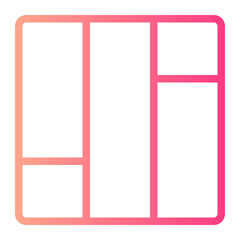 layout gradient icon