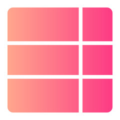 layout gradient icon