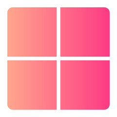 layout gradient icon