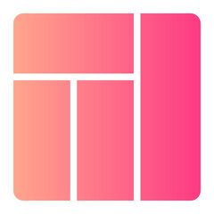 layout gradient icon