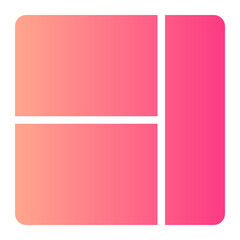 layout gradient icon