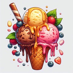 Wall Mural - eis