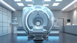 © Александр Довянский - modern high-tech MRI machine in a medical office, front view