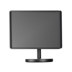 Fototapete - 3d rendering monitor icon. 3d business icon concept