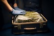 © alisaaa - drug trafficking - package with ilegal marijuana