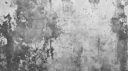 Wall Mural - distressed vintage grey wallpaper texture with blank grunge surface abstract graphic design background
