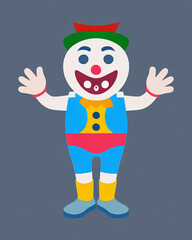 Poster - Clown Illustration