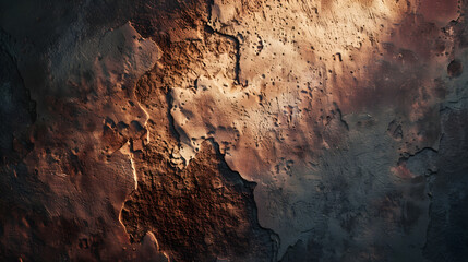 Aufkleber - Wall with texture : Generative AI