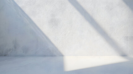 Poster - White concrete wall Texture : Generative AI
