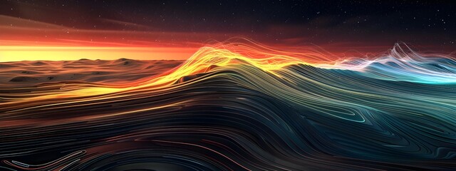Poster - Seismic Waves Propagation Visualization Through Earths Crust at Diverse Frequencies