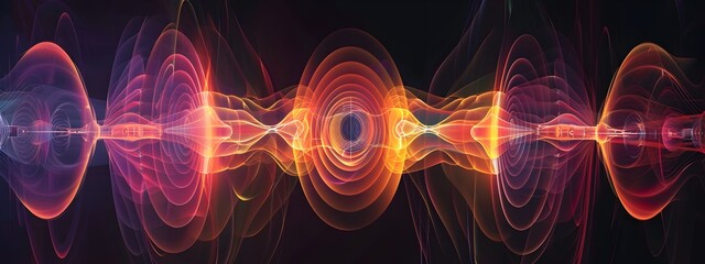 Poster - Diagram Visualizing Resonance at Diverse Frequencies A Comprehensive Physics Concept