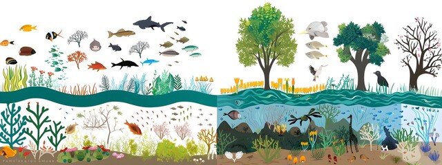 Poster - Exploring Species Frequency in an Ecosystem A Comprehensive D Diagram