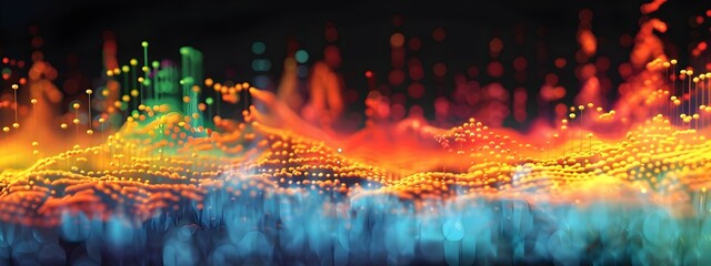 Poster - Word Frequency Across Languages A Vibrant D of Multilingual Data Visualization