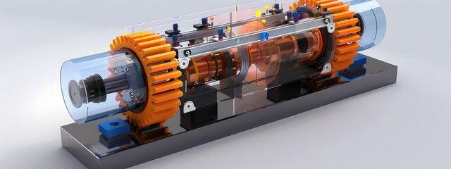 Poster - Frequency Response Visualization A Comprehensive D Diagram of a Mechanical System