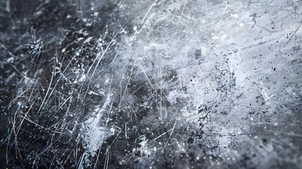 Poster - Dirty texture of gray color Scratched surface Translucent plastic covered with dust : Generative AI