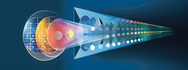 Poster - Frequency Response of Material to Light Wavelengths Depicted in a D Diagram