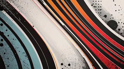 Poster - sporty background with spot strip and copy space, modern design. banner background