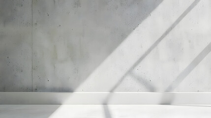 Aufkleber - White concrete wall Texture : Generative AI