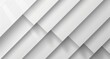 © Viktoriia - Abstract white background with diagonal lines and layered design, creating a modern and minimalist appearance. The smooth surfaces and subtle shadows add depth and dimension
