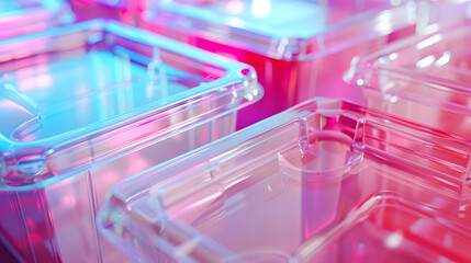 Poster - Plastic packaging boxesPlastic industry : Generative AI