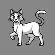 © Print Prodigy - International cat day with cat  vector illustration design