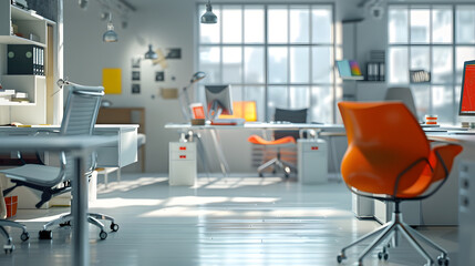 Aufkleber - Work space comfortable Modern workplace : Generative AI