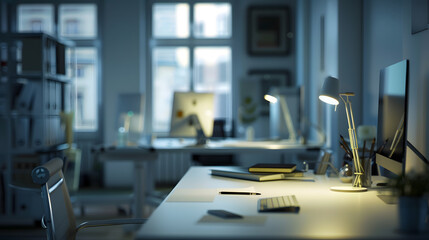 Aufkleber - Work space comfortable Modern workplace : Generative AI