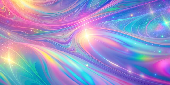 Color hologram, 3D art, desktop wallpaper, holographic background, bright neon colors, graphics pink 
