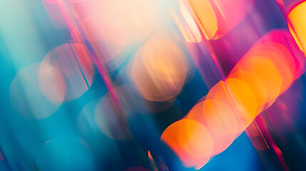 Fototapete - Abstract blur photo Blurred background Great for wallpaper : Generative AI